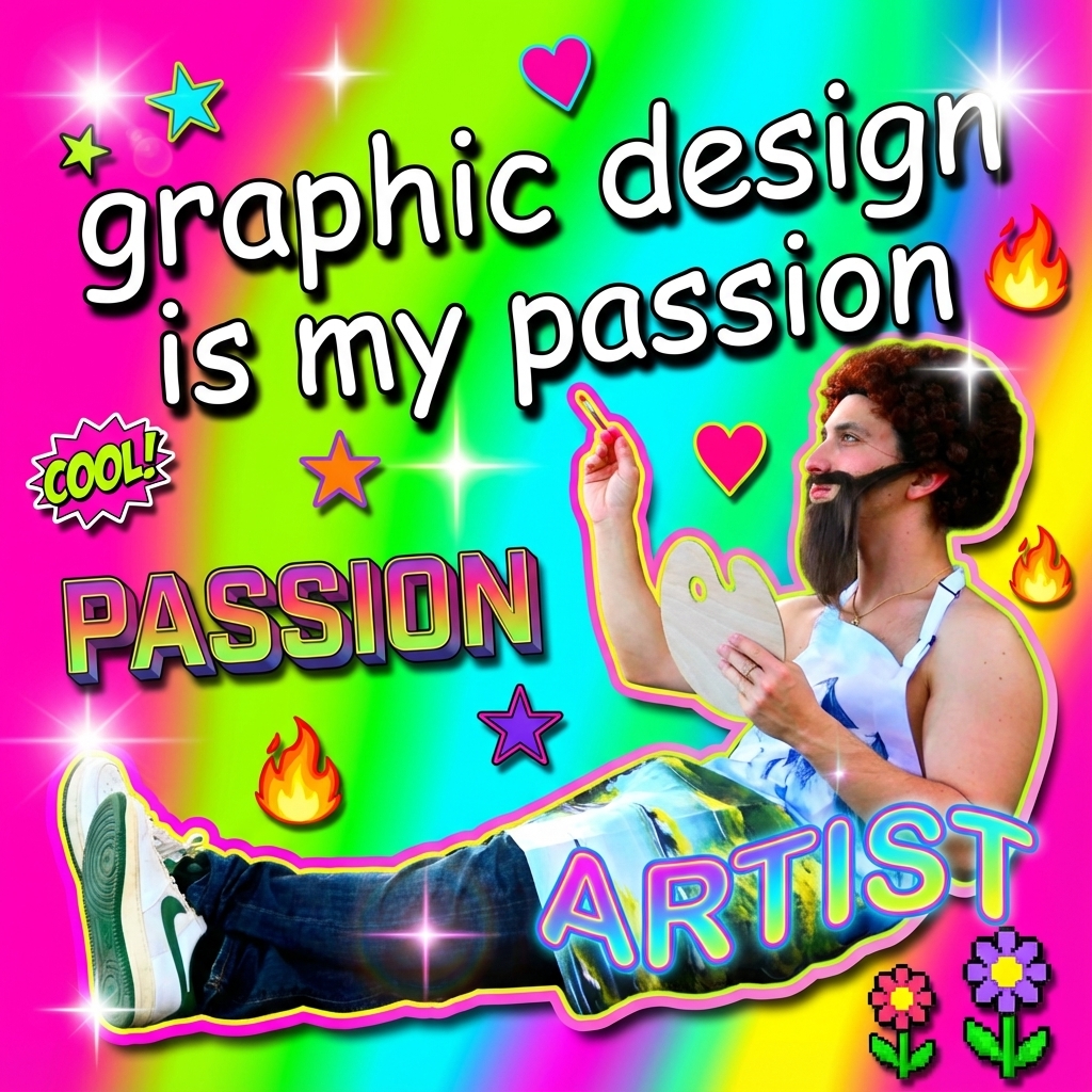 Graphic design is my passion example 2
